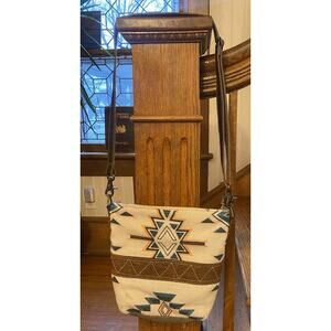 Hopofly Dito Women Crossbody Bag Crafted Leather, & Handmade Canvas